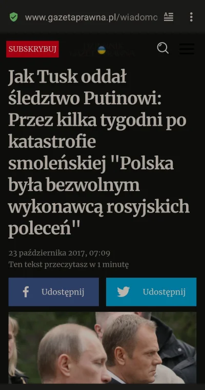 m.....a - Tusk pewnie by ruskim śledztwo oddał - Anodina jak nic by wyjaśniła, że to ...