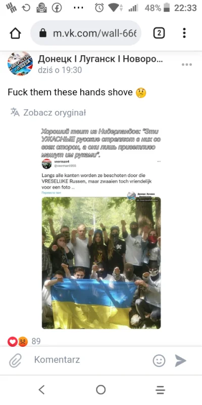 Anonim5 - #ruskapropaganda dziękuje niemieckim idiotom którzy w ramach "solidarności"...