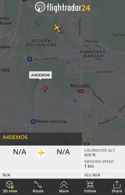 raz-dwa-trzyy - Czy to może być śmigłowiec LPR? Czy co to jest?
#flightradar24 #samol...