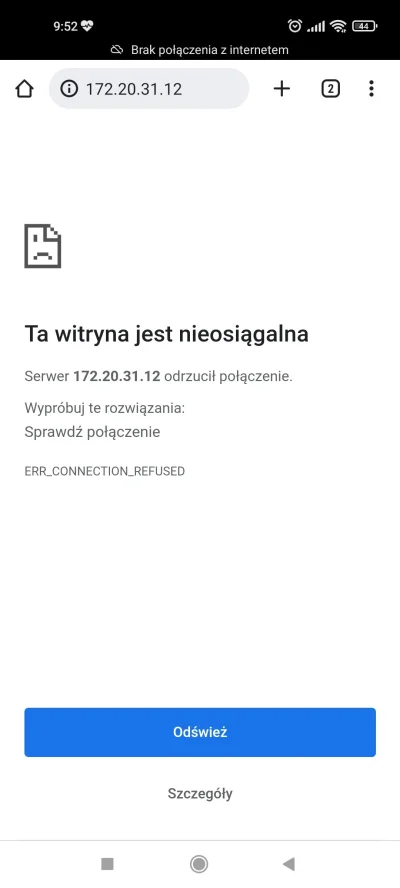 CoryTreverson - @dktr to jest adres IP na Szopenie i wbiłem go do przeglądarki, zero ...