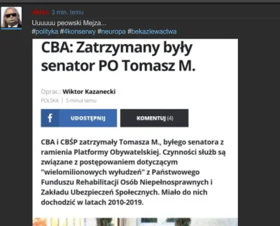 b.....y - Różnica jest taka, że Tomasz Misiak został wyrzucony z PO przez Tuska w 200...