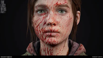 janek_kenaj - Ellie z The Last of Us Part 1 #thelastofus #gry #grafika #ps5 #animacja