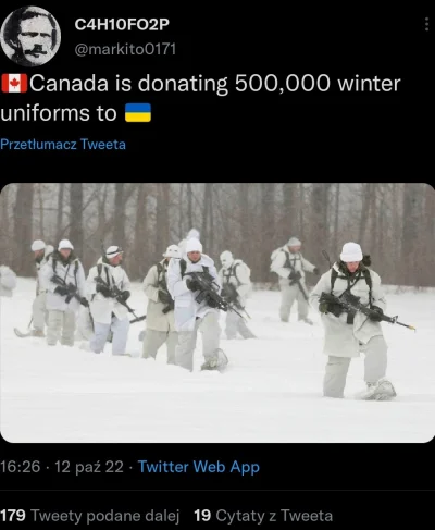 Kempes - #ukraina #rosja #wojna #kanada

Może chodzi o 50tys. ale kto ich tam wie...