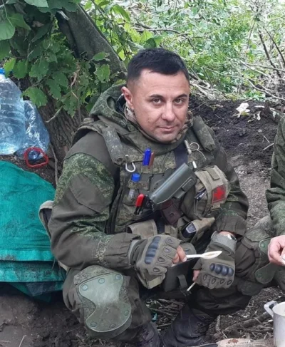 Kranolud - Podpułkownik Artur Zaripov został ciężko ranny na froncie. Doznał ran odła...