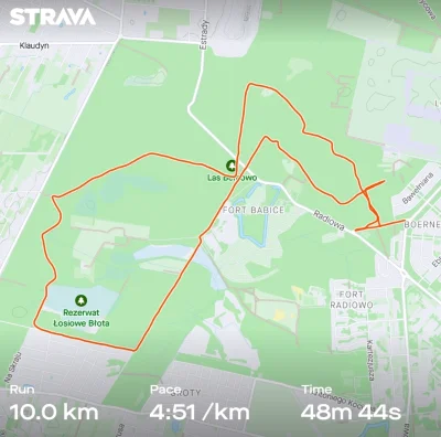 Mikeymw - W poniedziałek życiówka na 10 km 48:28, przy okazji życiówka na 5 km 23:39....