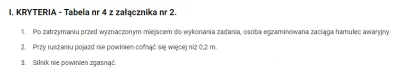 sirgorn - @MrMate: masz tu kryterium do "Ruszanie na wzniesieniu" z jakiegoś WORDa