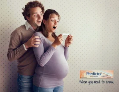 s.....o - Reklama testu ciążowego, wcześniej sie nie domyśliła xD
#heheszki #humorob...