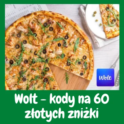 LubieKiedy - Wolt - kody na 60 złotych - dla starych użytkowników

Jak ktoś jeszcze...