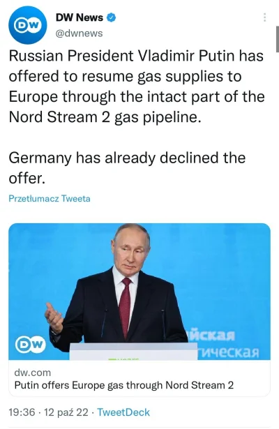 The_Orz - żałosna jesteś w #!$%@? dwulicowa nara 

Hej chcesz coś z Gazpromu?


...