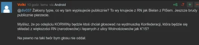 Normie_Lurker - Bot Volki jak się odpalił pod ostatnim znaleziskiem dotyczącym Konfy....