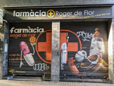 szczesliwa_patelnia - #narkotykizawszespoko #barcelona #streetart #graffiti