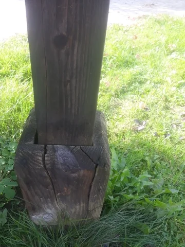 mocarny_knur - Chcę naprawić drewnianą podstawę krzyża, która się rozlatuje. Co polec...