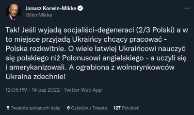 milymirek - Po prostu Korwin. :)
#korwin #konfederacja #polityka #twitter #ukraina #...