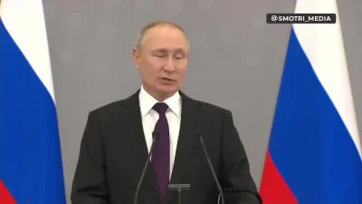 niewiempoco - Putin: "Nie stawiamy sobie za zadanie zniszczenia Ukrainy"... jakby jak...