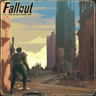 GARN - #fanart #fallout autor: Stas Gailunas, Fallout: A 20 Years Old Role Playing Ga...