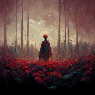 anotmajarny - Erico Basset - „forêt de roses”
#obrazy #malarstwo #sztuka 
 
SPOILER