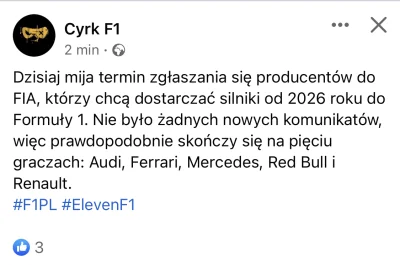 milosz1204 - I tyle by było z tej „wielkiej rewolucji” XD
#f1