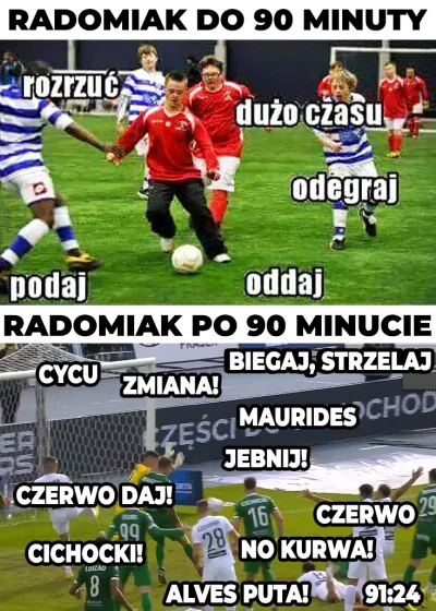 4rcz4s - #mecz #ektraklasa #ekstraklasaboners #radomiak #realmadryt w komentarzu bez ...