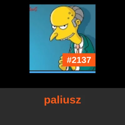 boukalikrates - @paliusz: to Ty zajmujesz dzisiaj miejsce #2137 w rankingu! 
#codzien...
