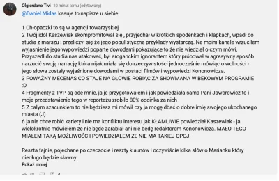 pyczasty - Widzę, że ciężka niedzielka u łukaszka..... płaku, płaku i gorzkie żale.Ko...