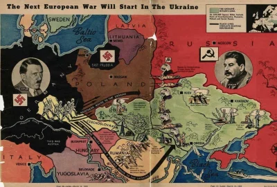 4ntymateria - "Następna wojna europejska rozpocznie się na Ukrainie" - mapa opublikow...