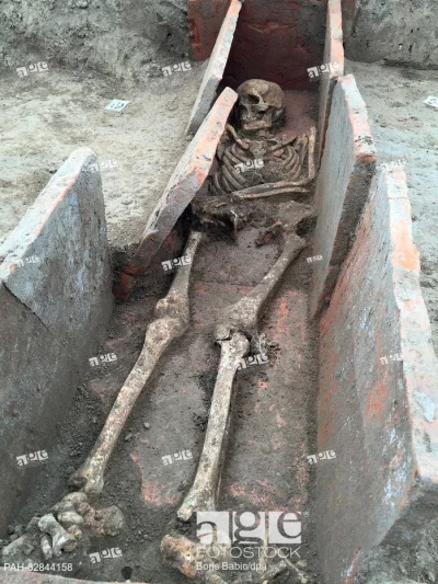 IMPERIUMROMANUM - Szkielet rzymski w grobie w Viminacium

Szkielet znaleziony w gro...