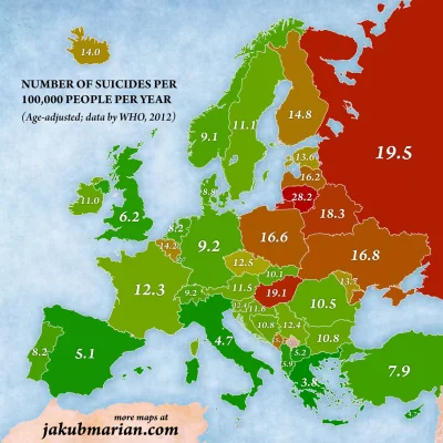 P.....c - > Poczytaj ile jest teraz samobójstw, problemów psychicznych wśród dzieci, ...