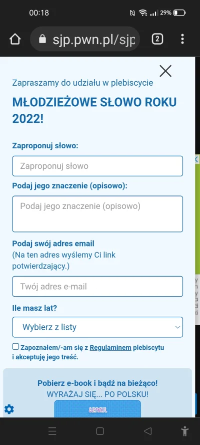 poorepsilon - Jakie nowe słowo byście wpisali?