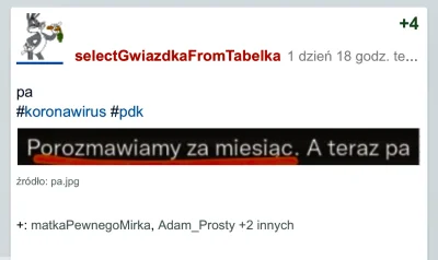 Verdino - @selectGwiazdkaFromTabelka I want to believe choć to przypadek 
#koronawir...