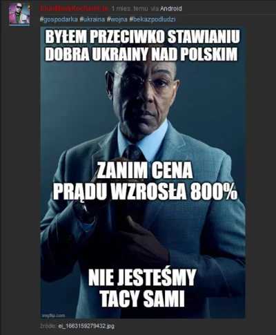 Fanatyk_Wedkarstwa - a tutaj plusy jeśli plujesz na ruskie onuce takie jak: @ElonMusk...