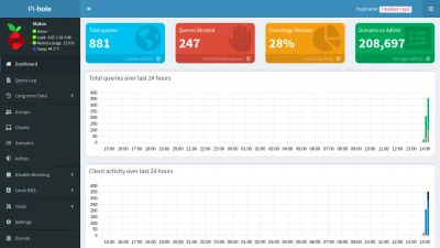 harnasiek - #siecikomputerowe #sieci #pihole #zabbix #raspberrypi 
Witam, na mojej m...