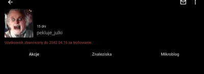 M.....a - -5886 tak peklował, ze aż ktoś jego przypeklował ¯\\(ツ)\/¯

#stobanowdlapra...