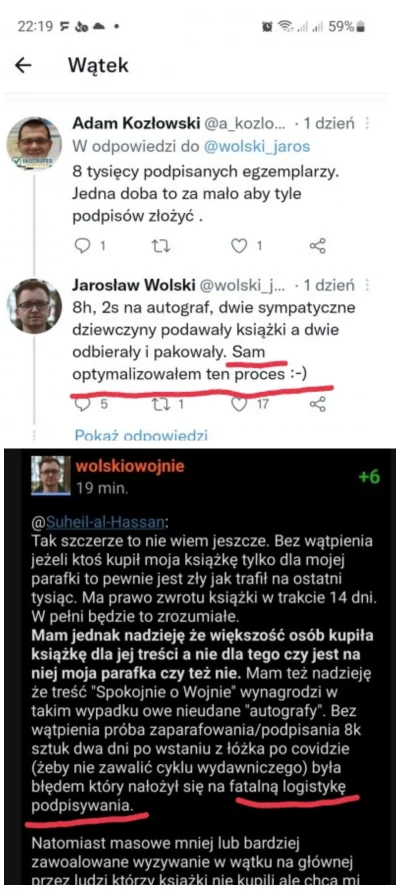 hador24 - Jarosław Wolski krytykuje Warosława Jolskiego ( ͡° ʖ̯ ͡°)
#wolski #afera #...