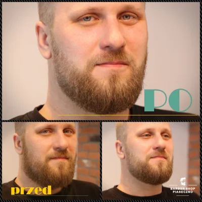 Pepega - @PonuryZielarz:
Wpisz sobie barber broda przed i po w google, przede wszyst...