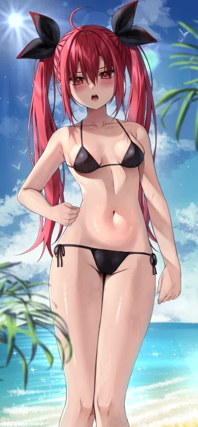 LatajacaPapryka512 - #kotoriitsuka #datealive #anime #randomanimeshit #swimsuit