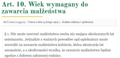 pampam2312 - @Ovis_aries: Z tego co widzę prawo trzyma się po prostu wieku, ale ja ni...