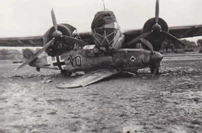 wfyokyga - Co to się staneło xd Messerschmitt Bf 109 i 
Dornier Do 17 albo Henschel H...