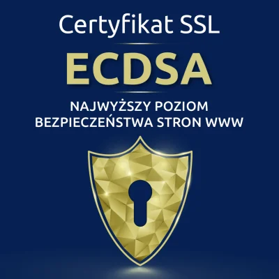 nazwapl - Certyfikat SSL ECDSA to najskuteczniejsza ochrona każdej strony WWW

Czy ...