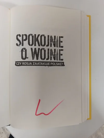 zakuosw - Może nie jest najlepszy ale za to jako taki ten autograf

#wolski #wolskiow...