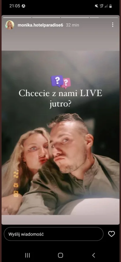 milosz-siuber - Czy 8 października Monika nie robiła live z Markiem i Angie ? Wtedy c...