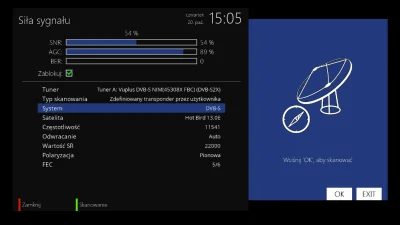 I-___-I - @keepit_real: z tego co widzę, system też muszę zmienić na DVB-S2 żeby złap...