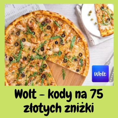 LubieKiedy - Wolt - kody na 75 złotych - dla starych użytkowników

Jak ktoś jeszcze...