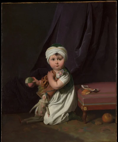 Loskamilos1 - Portret chłopca, autorstwa francuskiego malarza, Louisa Leopolda Boilly...