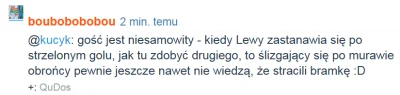 boubobobobou - Ledwo skomentowałem pierwszego gola XD
#mecz