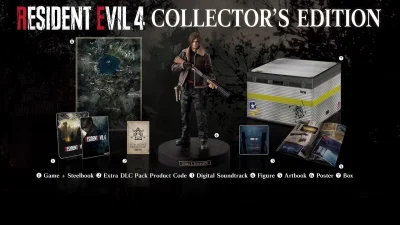 kolekcjonerki_com - Resident Evil 4 Remake - ujawniono kolekcjonerską edycję: https:/...