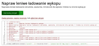 look997 - @MacDada: Dzięki.

Zrobiłem na szybko osobny skrypt:
https://greasyfork....