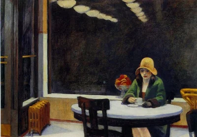 Al-3_x - Edward Hopper to chyba mój ulubiony malarz 20 wieku. 

#art #sztuka #malar...