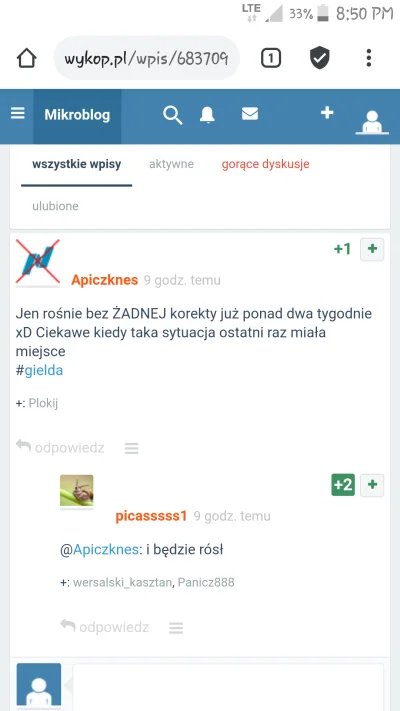 Panicz888 - @picasssss1: 
A zamykajac eski ze strata napisales ze dobrze zrobiłeś ( ...