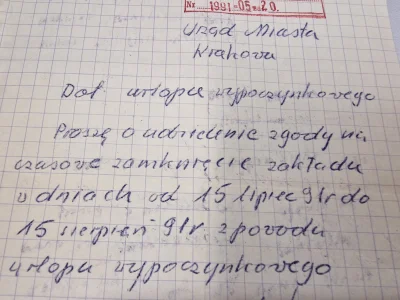 debenek - Robię właśnie porządki w dokumentach i znalazłem taką ciekawostkę. W 1991 r...