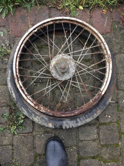 Orowerbogatszy - Ktoś wie od czego to jest koło?
#motocykle #motoryzacja #kiciochpyt...